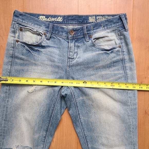 MADEWELL Rail Straight Cropped Jeans - Picture 10 of 13